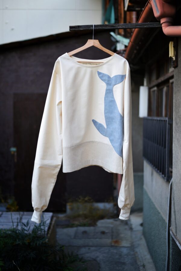 kujira long sleeve shirt