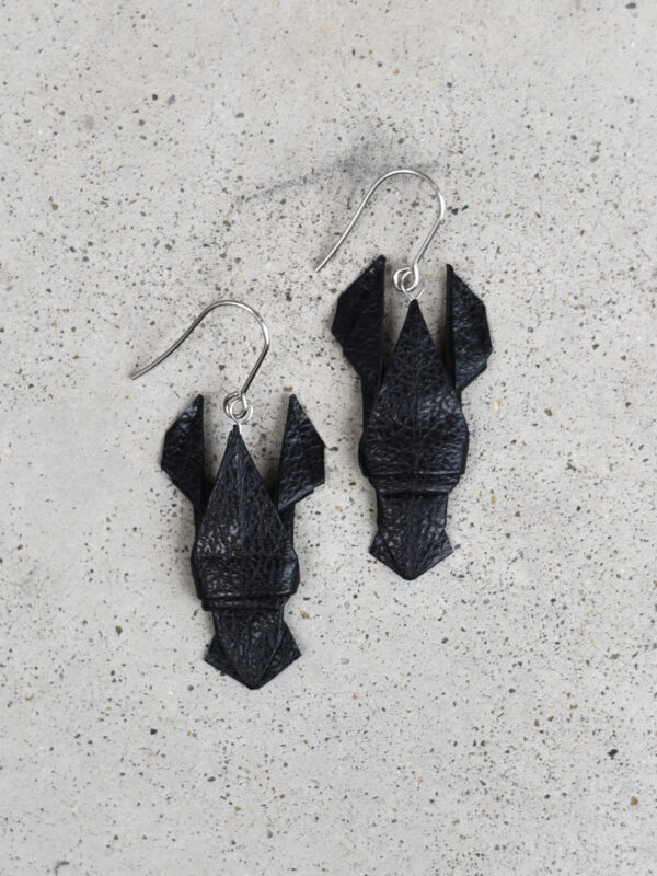 origami lobster earrings - Image 4