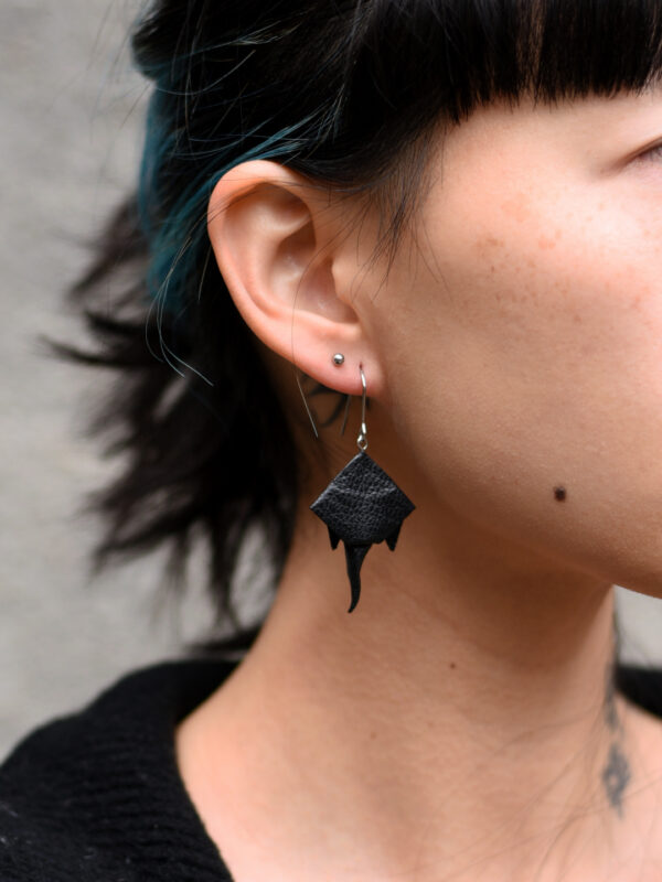 origami stingray earrings - Image 2